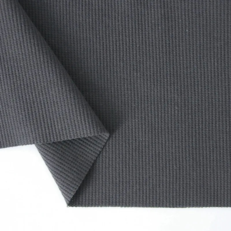 Tissu coton gaufré uni au mètre