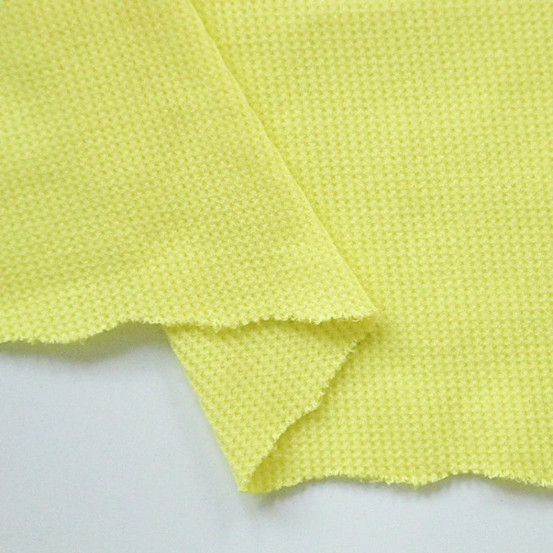 Tissu coton gaufré uni au mètre