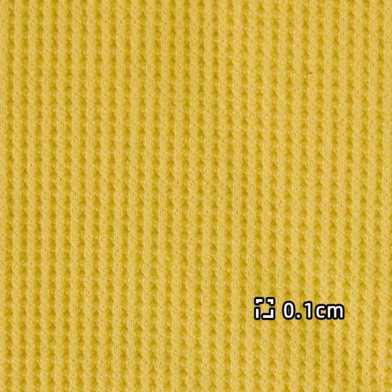 Tissu coton gaufré uni au mètre