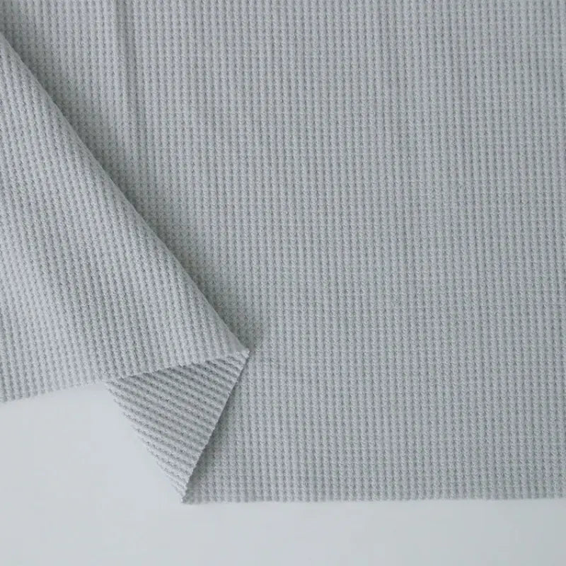 Tissu coton gaufré uni au mètre