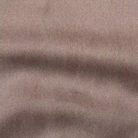 Gros plan sur Tissu en lyocell denim multicolore au mètre de Longan Craft France, montrant un denim sergé brun clair, durable, avec un tissage sergé diagonal et une texture visible - légèrement froissé, respirant et confortable pour les jeans.
