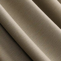 Gros plan sur le Jersey modal uni au mètre Longan Craft France : tissu jersey coton-modal, respirant, couleur marron clair, surface lisse et légèrement texturée avec doux plis-parfait pour vêtements de nuit.