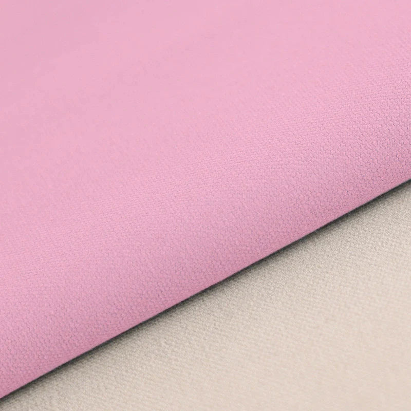 Tissu toile polyester uni au mètre