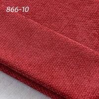 Tissu chenille uni tissé au mètre