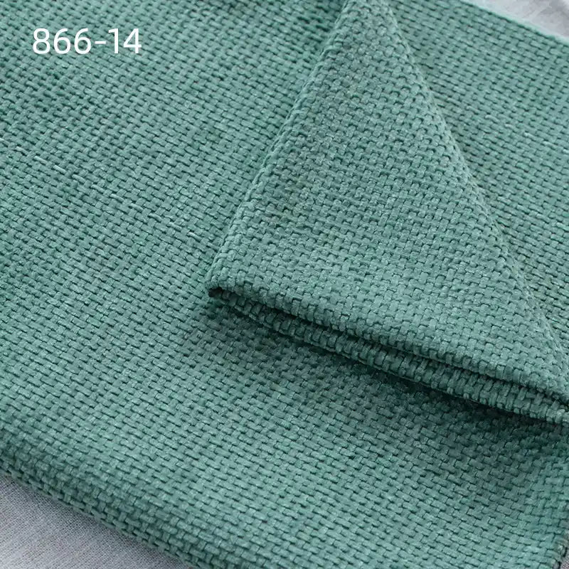 Tissu chenille uni tissé au mètre