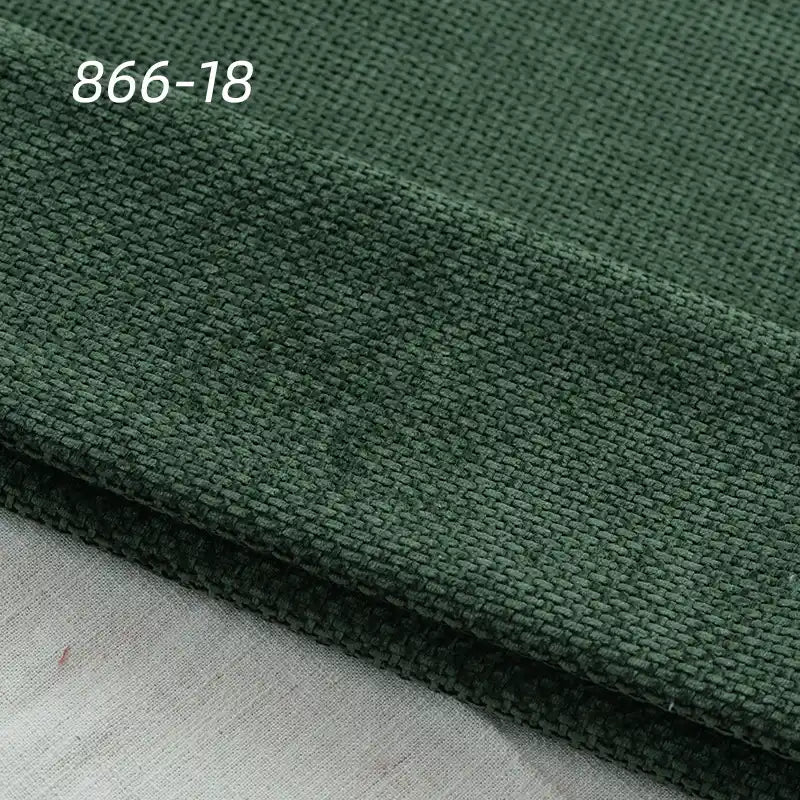 Tissu chenille uni tissé au mètre