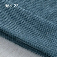 Tissu chenille uni tissé au mètre