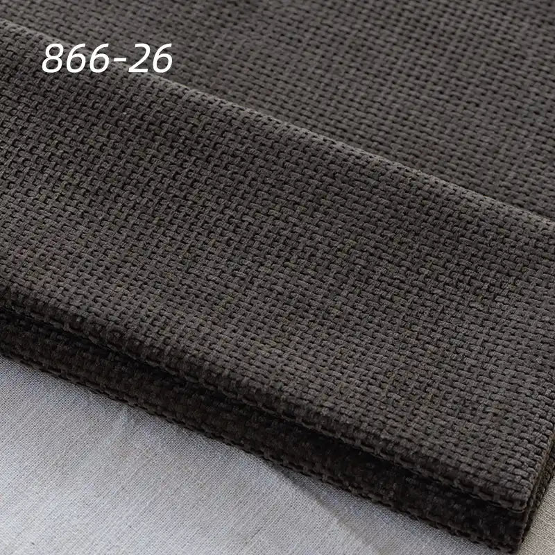 Tissu chenille uni tissé au mètre