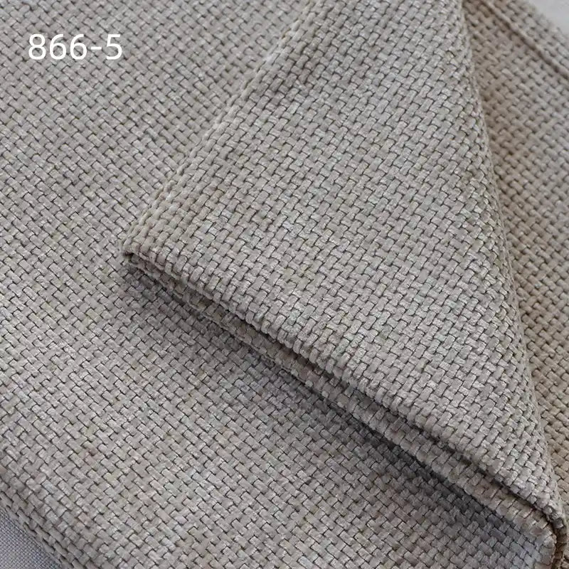 Tissu chenille uni tissé au mètre