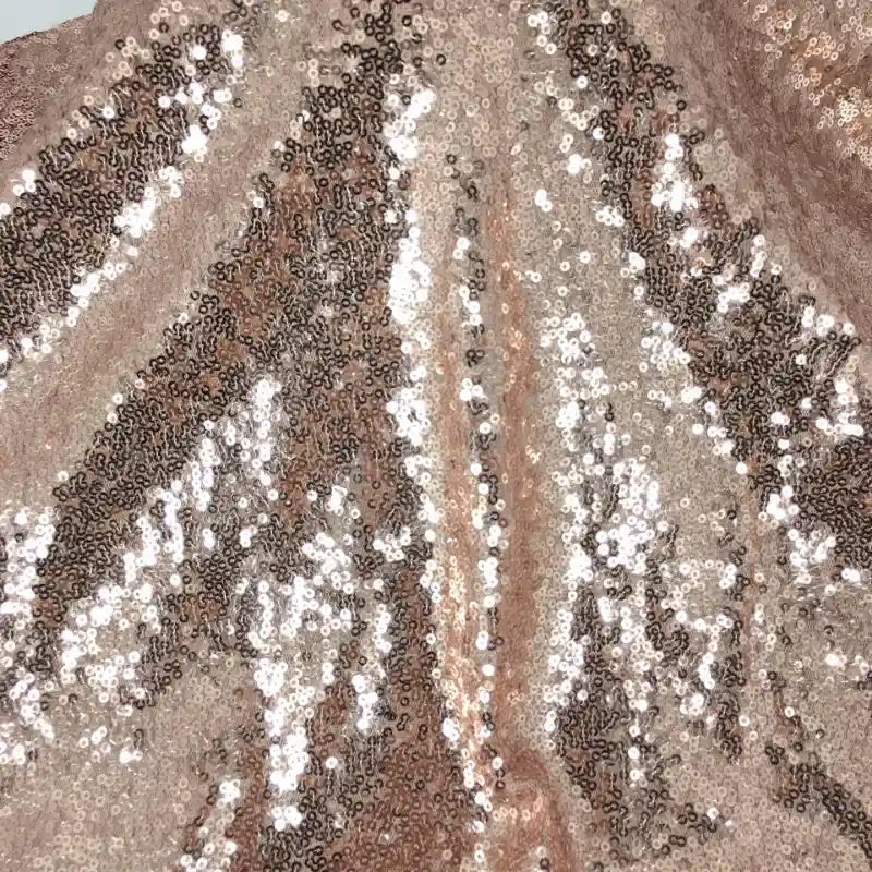 Tissu pailleté uni au mètre