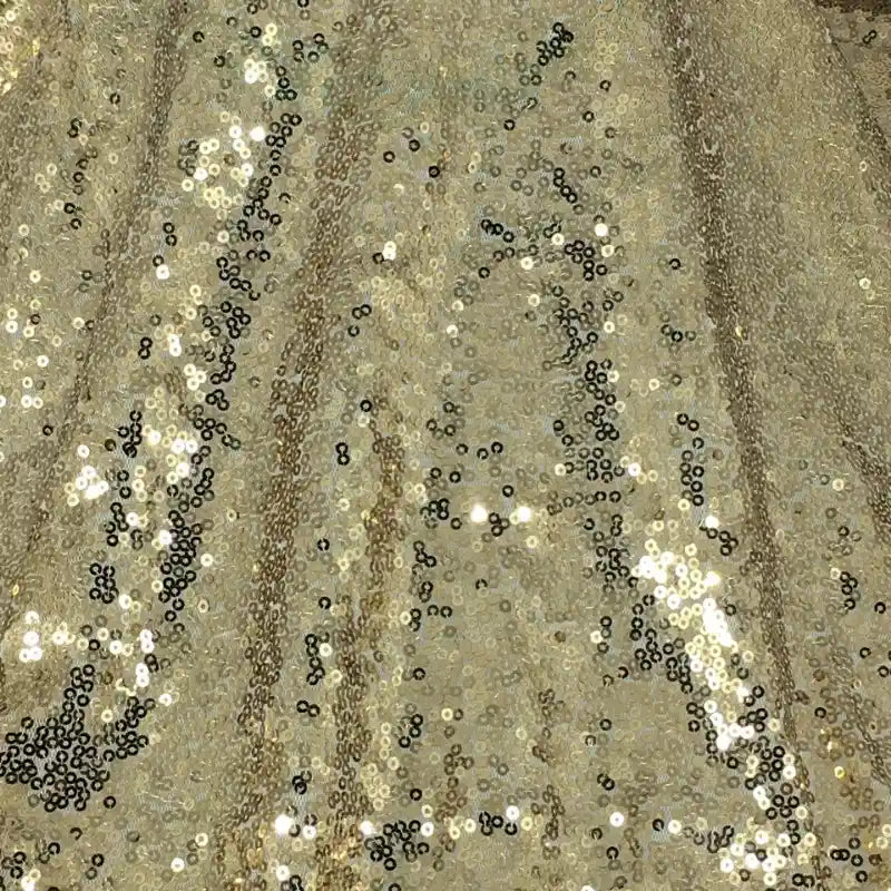 Tissu pailleté uni au mètre