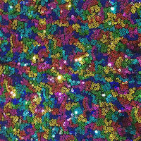 Tissu pailleté uni au mètre