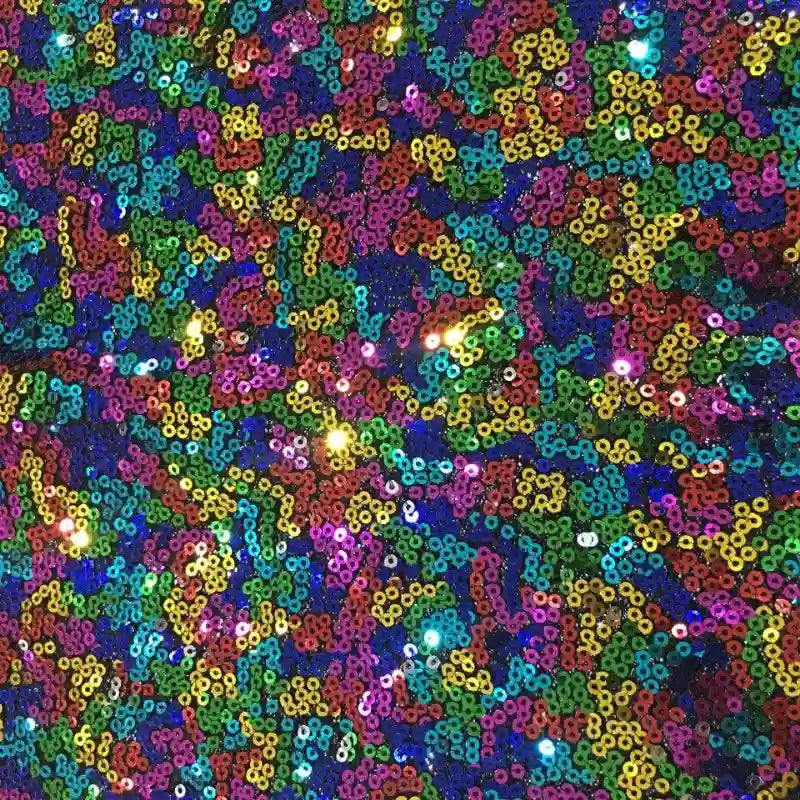 Tissu pailleté uni au mètre
