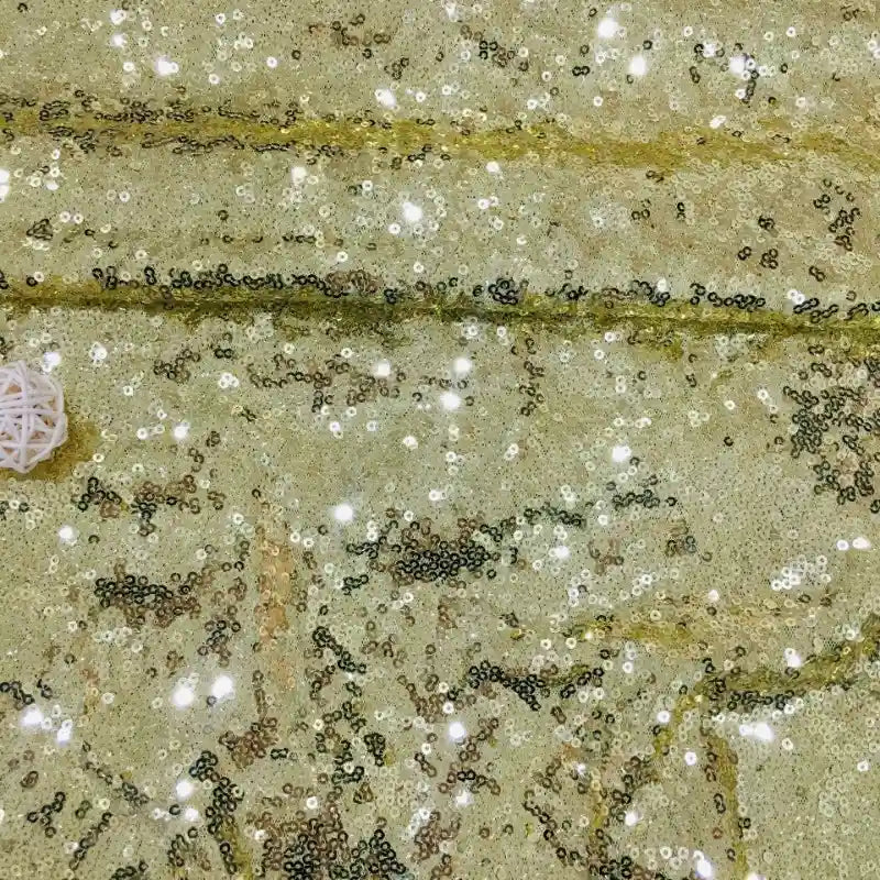 Tissu pailleté uni au mètre