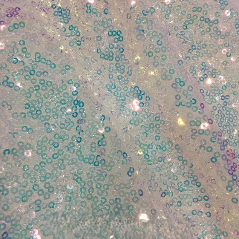 Tissu pailleté uni au mètre