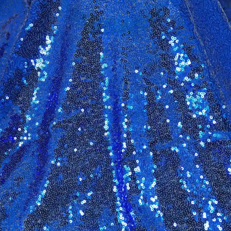 Tissu pailleté uni au mètre