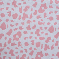 Tissu en coton imprimé motif vache au mètre