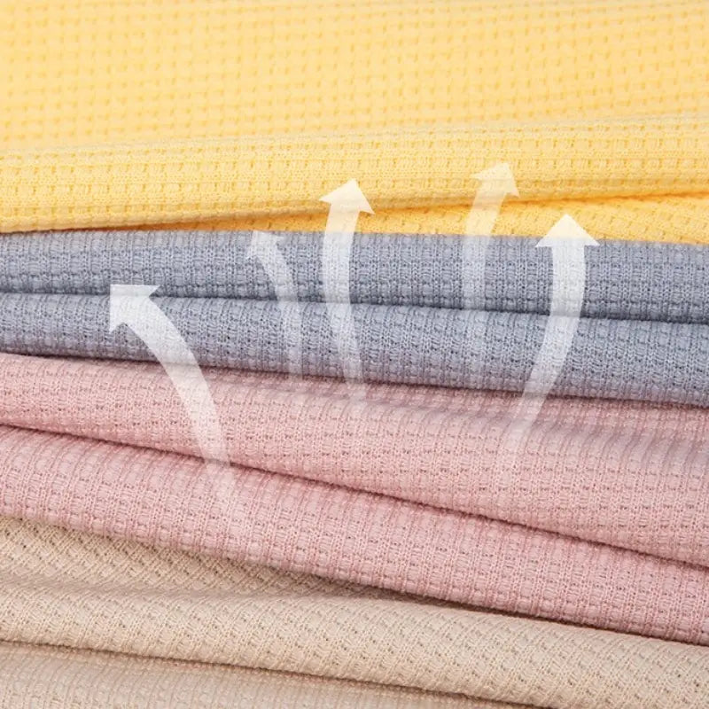 Tissu gaufré stretch uni au mètre