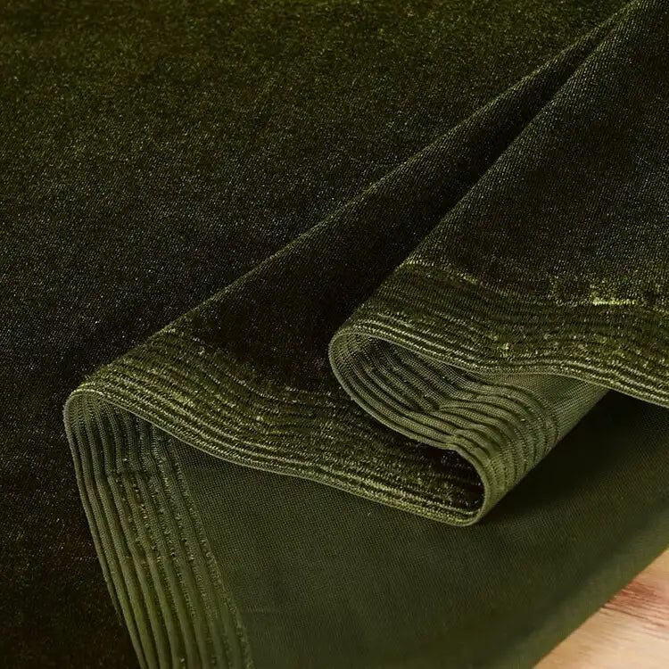 Tissu velours extensible au mètre