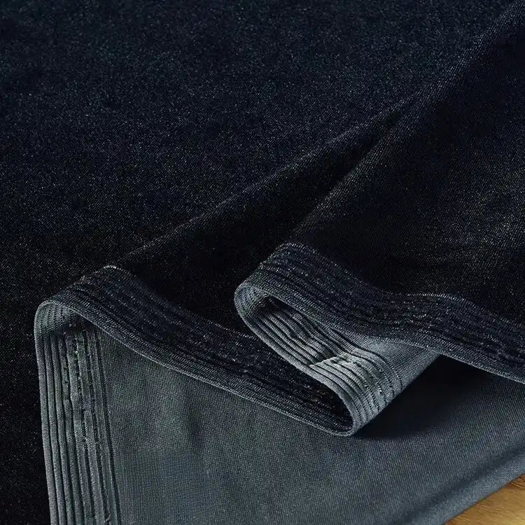 Tissu velours extensible au mètre