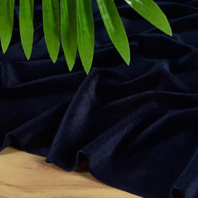 Tissu velours extensible au mètre