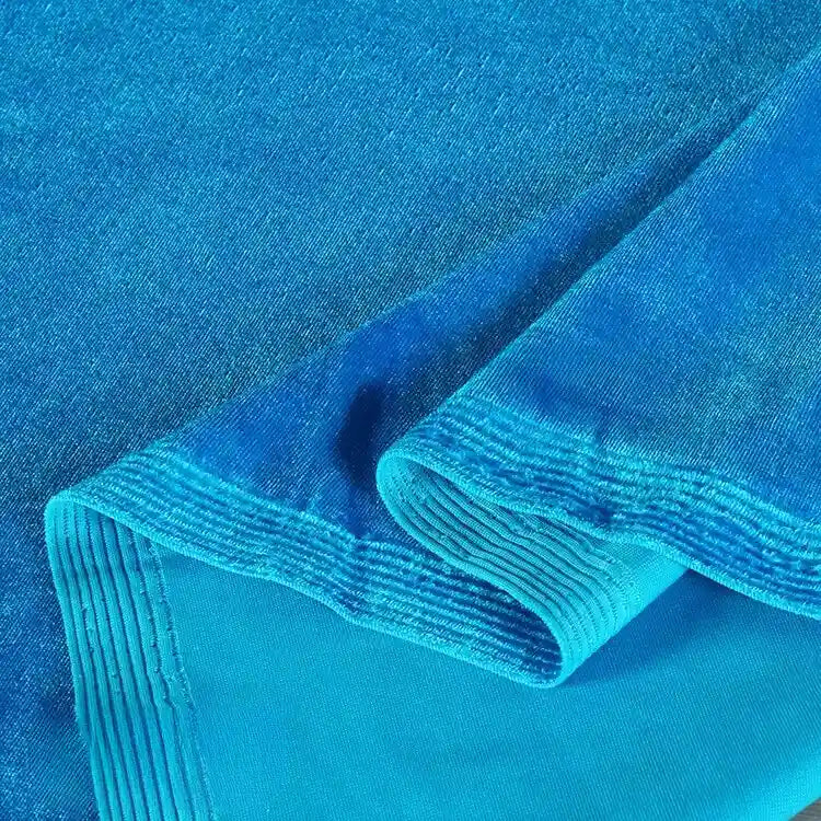 Tissu velours extensible au mètre