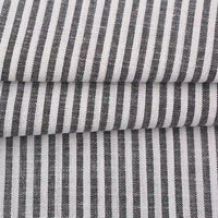 Tissu en lin à rayures au mètre