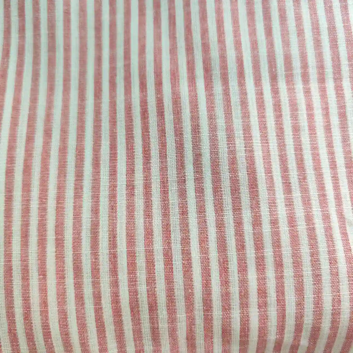 Tissu en lin à rayures au mètre