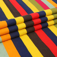 Tissu en toile rayée au mètre