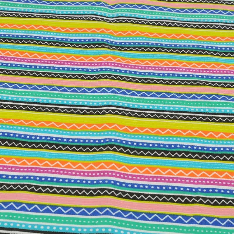 Tissu en toile rayée au mètre