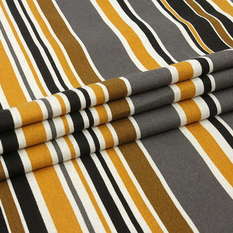 Tissu en toile rayée au mètre