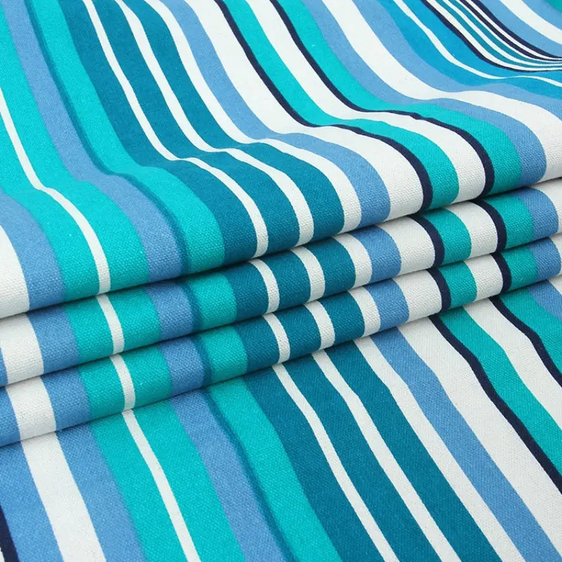 Tissu en toile rayée au mètre