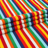 Tissu en toile rayée au mètre