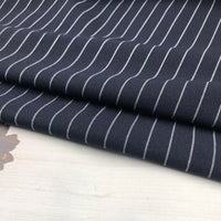 Tissu Ponte de Roma rayé au mètre