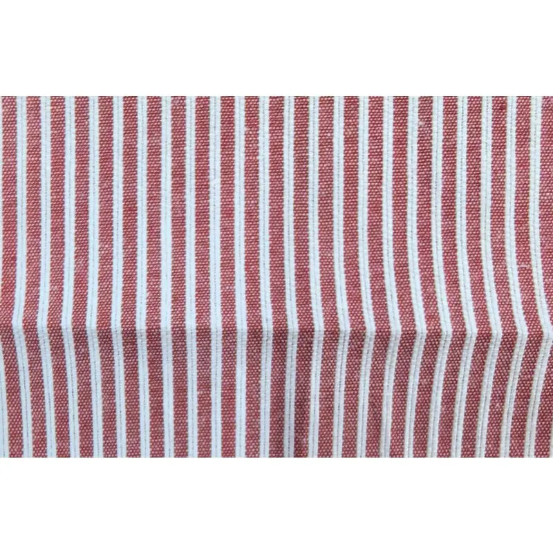 Tissu chambray à rayures au mètre