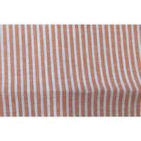 Tissu chambray à rayures au mètre
