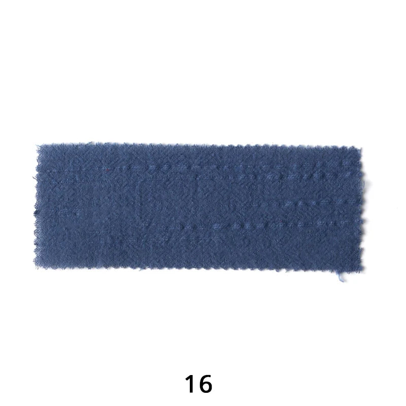 Tissu lin‑coton texturé au mètre