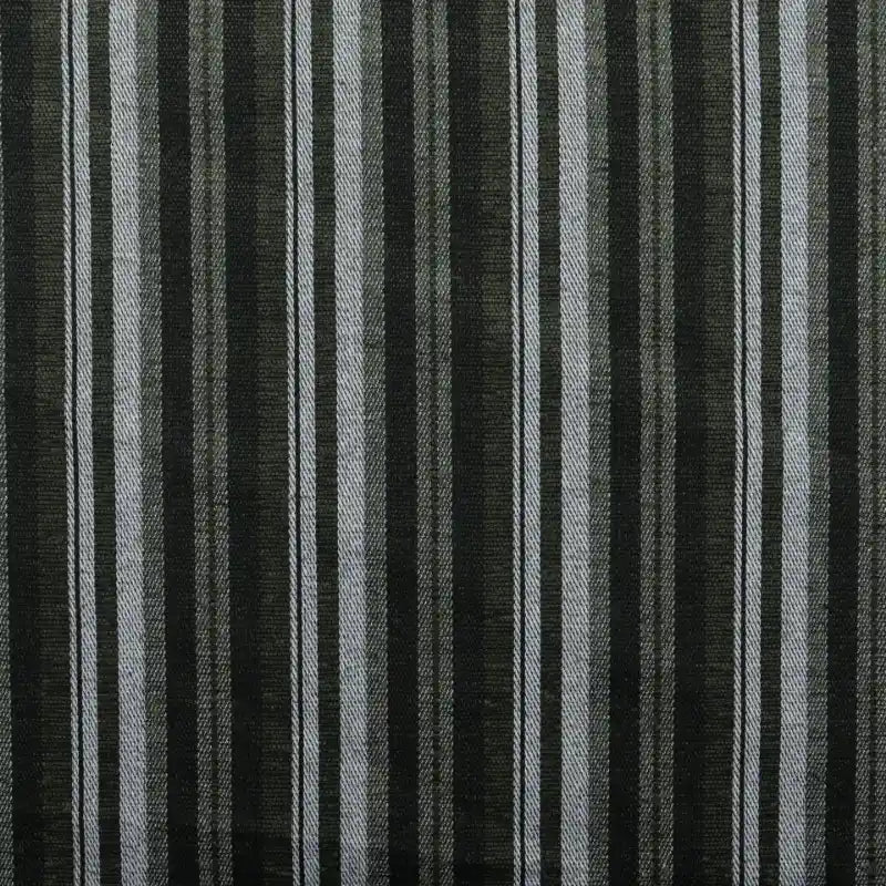 Tissu chenille à rayures verticales au mètre