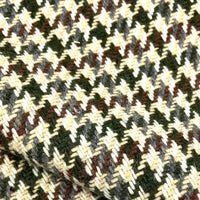 Tissu en tweed pied‑de‑poule vintage au mètre