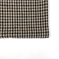 Tissu en tweed pied‑de‑poule vintage au mètre