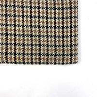 Tissu en tweed pied‑de‑poule vintage au mètre