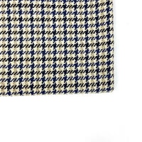 Tissu en tweed pied‑de‑poule vintage au mètre