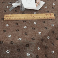 Tissu maille de Ponte à carreaux vintage au mètre