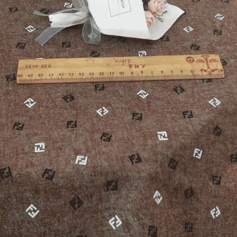 Tissu maille de Ponte à carreaux vintage au mètre