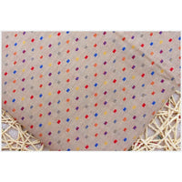 Tissu chambray vintage à pois au mètre