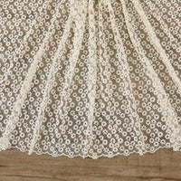 Tulle blanc soluble dans l'eau au mètre