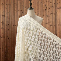 Tulle blanc soluble dans l'eau au mètre