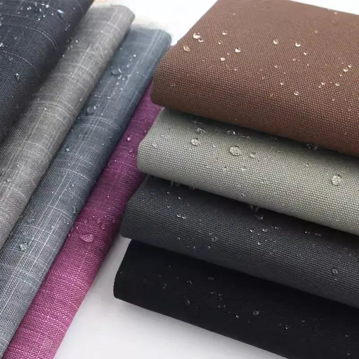 Toile imperméable 100 % coton uni au mètre