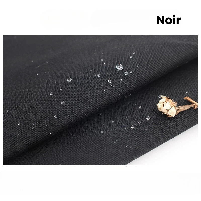 Toile imperméable 100 % coton uni au mètre