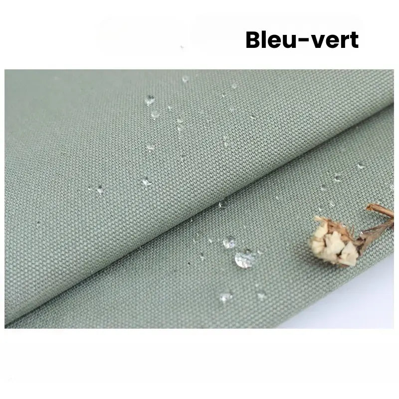 Toile imperméable 100 % coton uni au mètre
